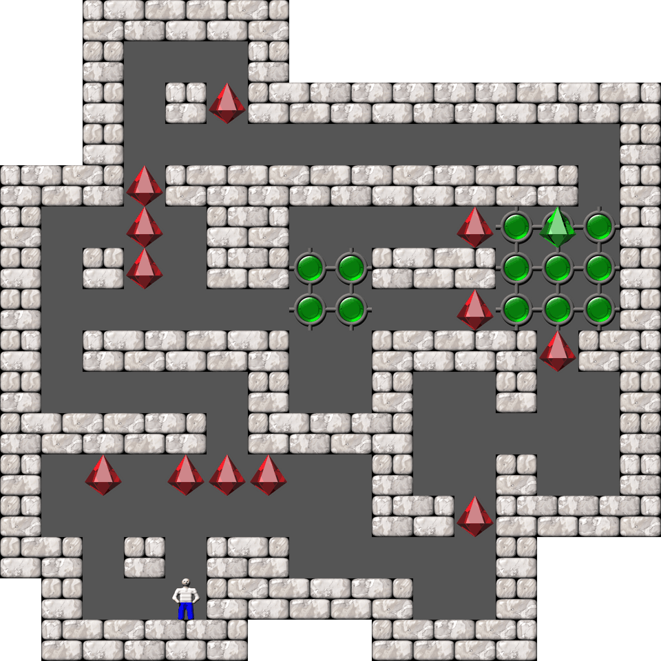 Sokoban Monry Collection level 217